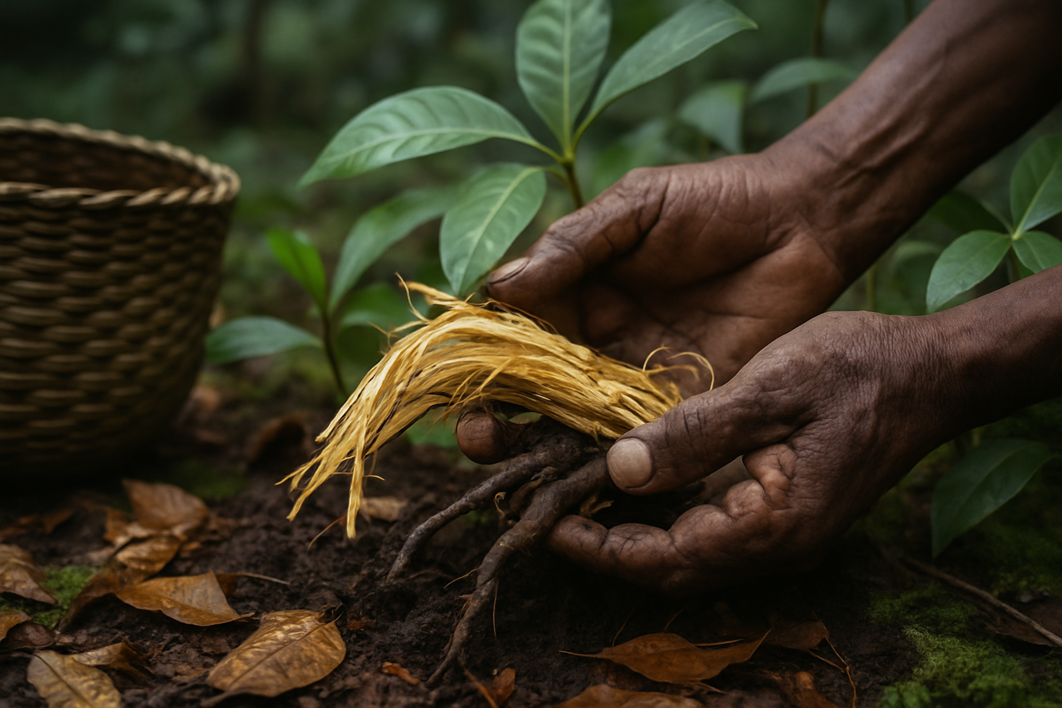 A contemplative natural setting accompanying an evidence-focused discussion of ibogaine and mental health