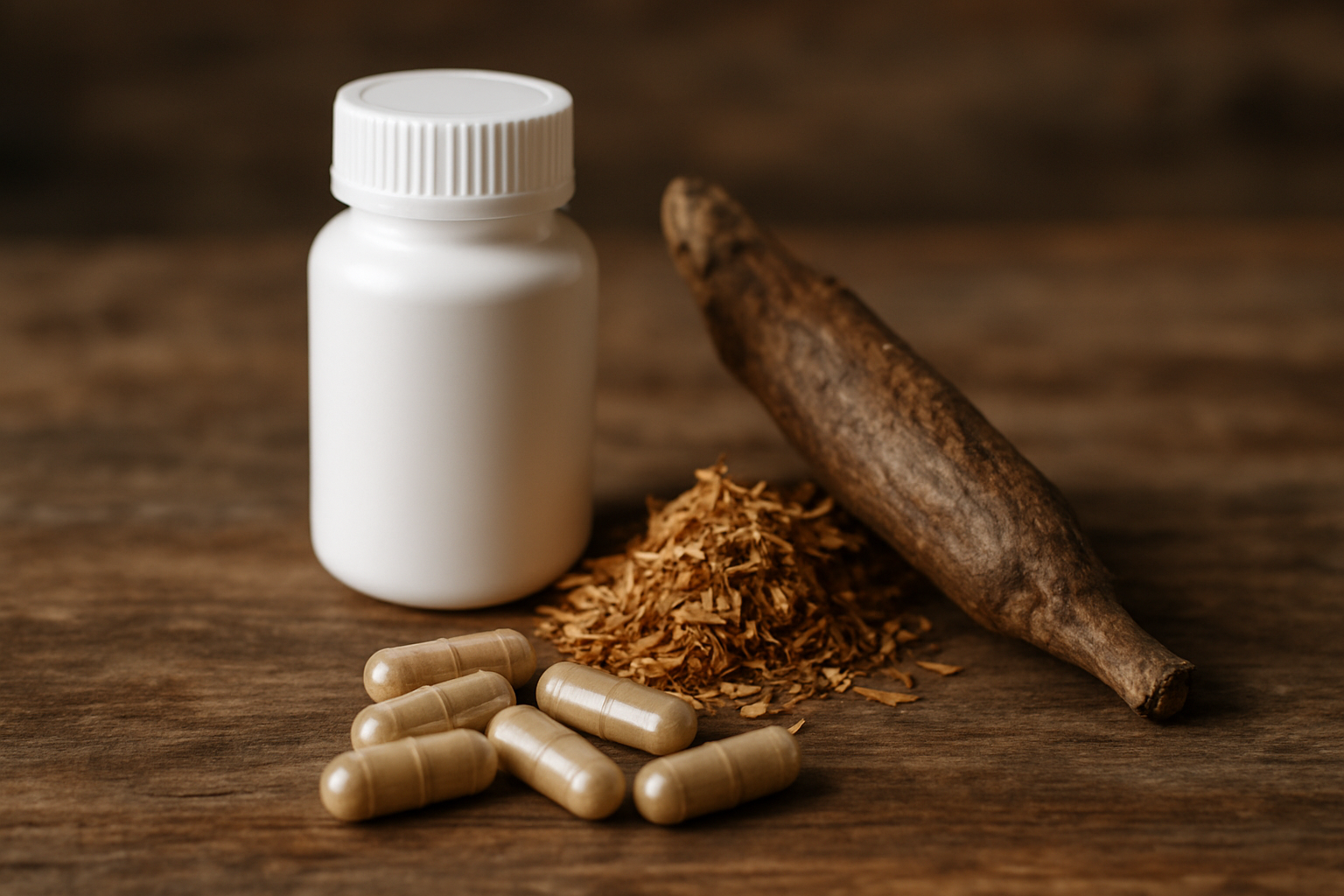 Abstract clinical scene evoking monitored ibogaine dosing and reflective recovery atmosphere