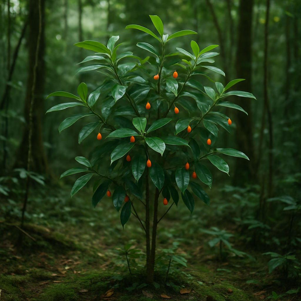 Close detail representing thoughtful preparation for ibogaine treatment
