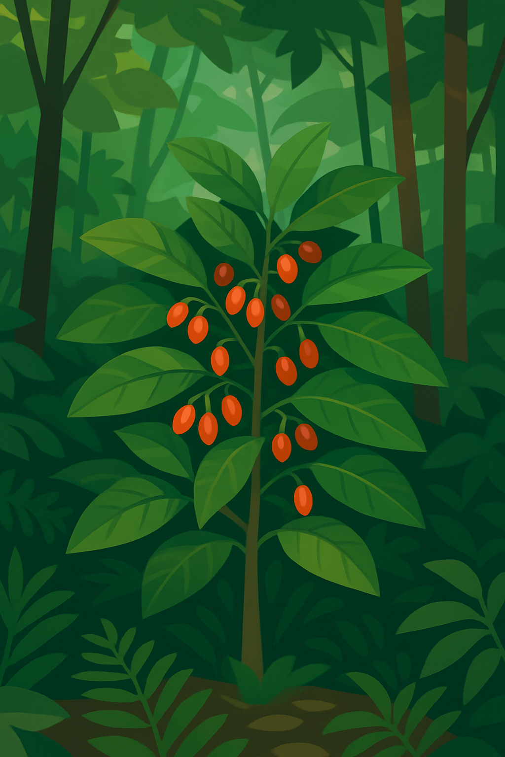 Close view representing the distinct formulations used in ibogaine treatment