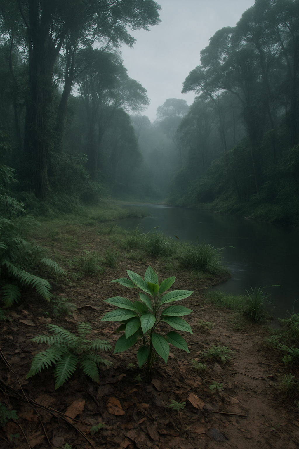 Quiet natural environment accompanying the discussion of cultural and legal context