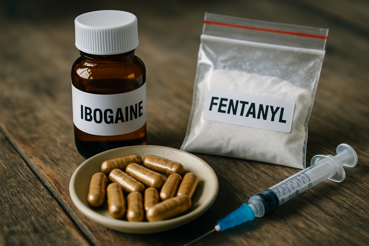 Editorial hero image representing ibogaine treatment context and evaluation checklists
