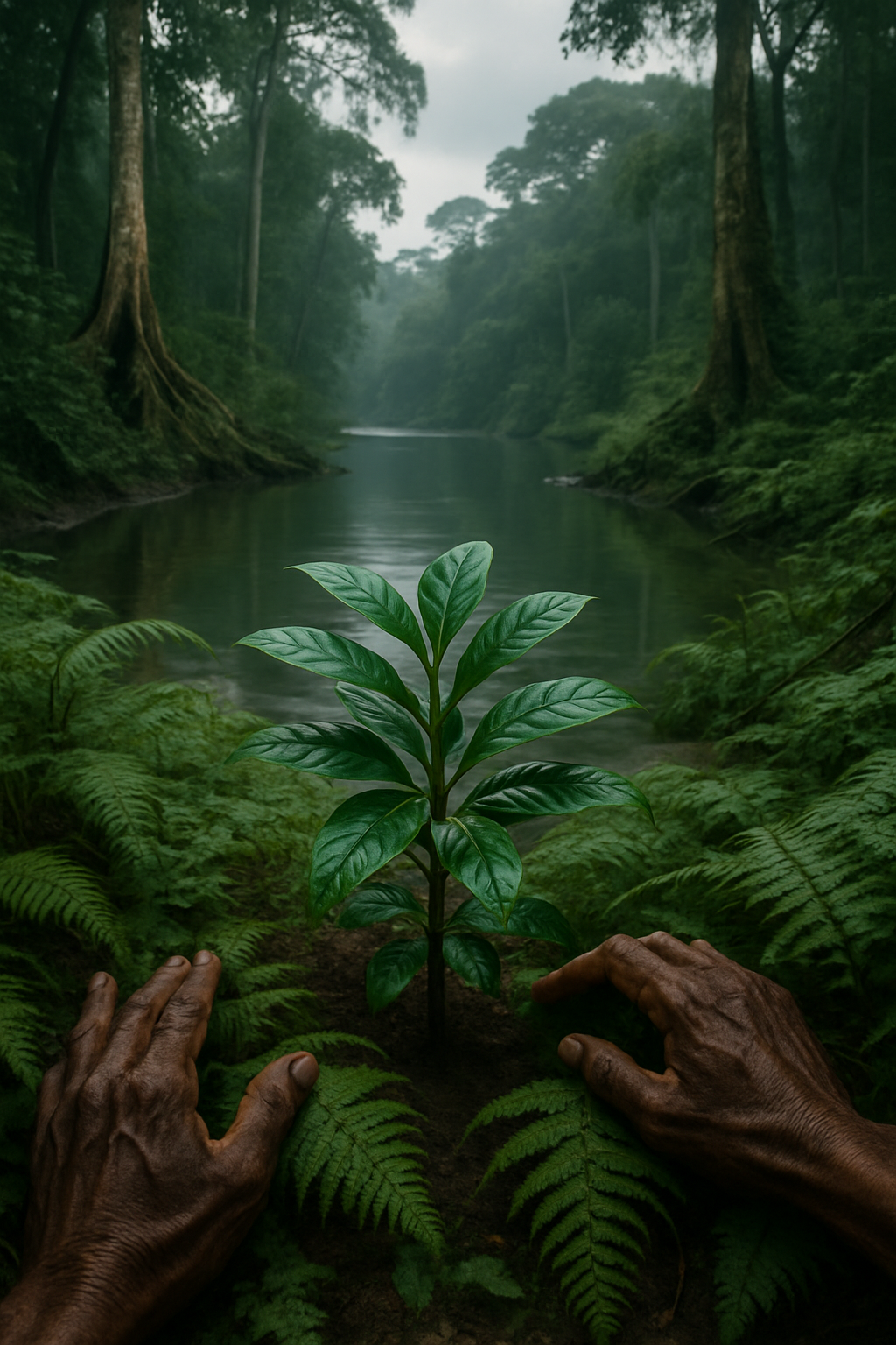 Hands in a quiet setting accompanying practical questions about ibogaine treatment
