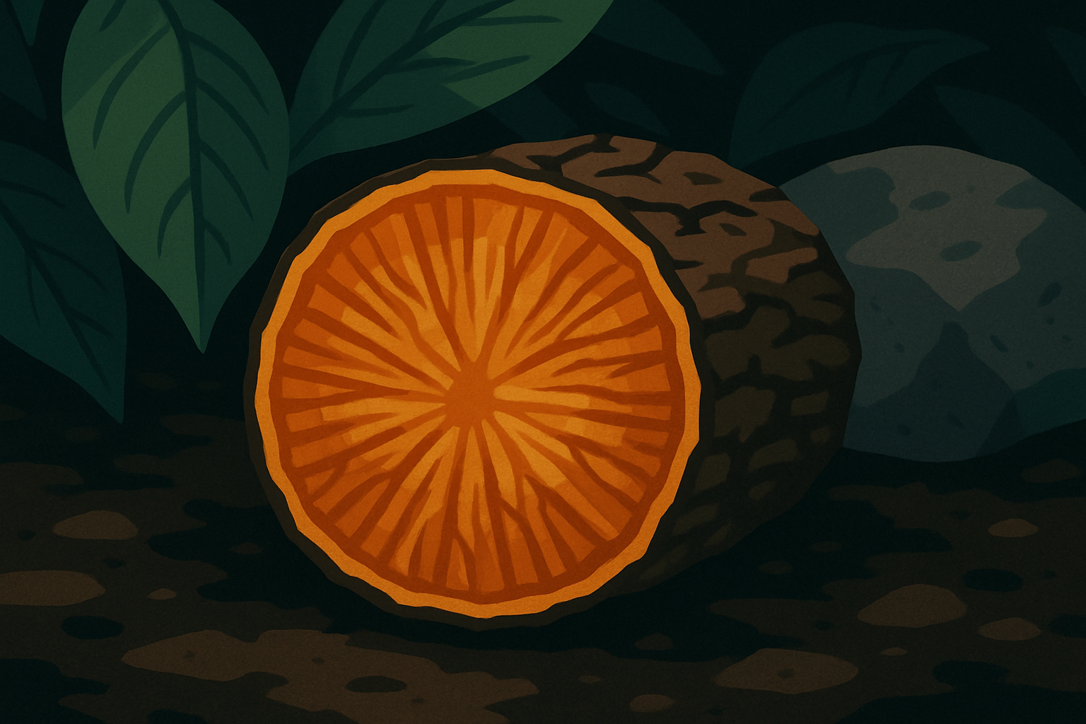 Abstract night-time visual representing the changing landscape of ibogaine treatment in the United States