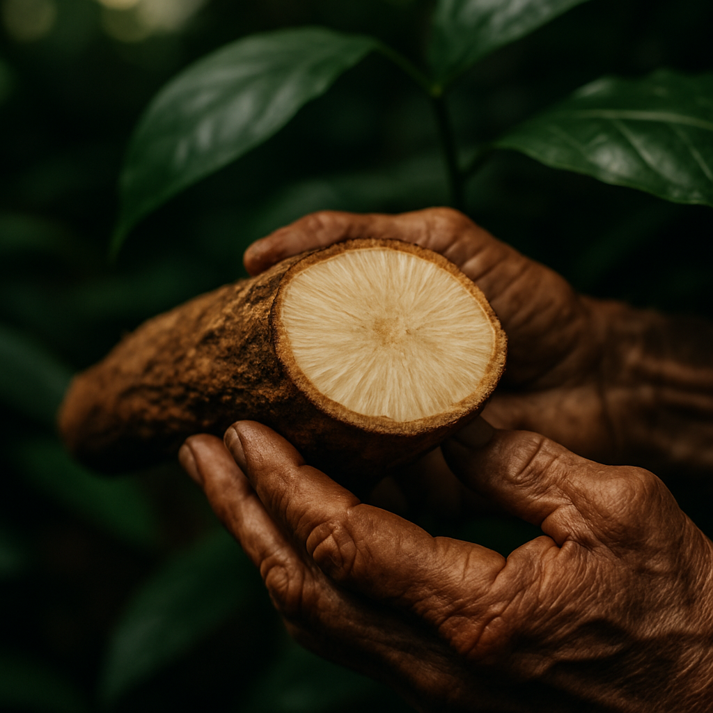 Hands in a reflective setting representing the support and integration conversations after ibogaine treatment