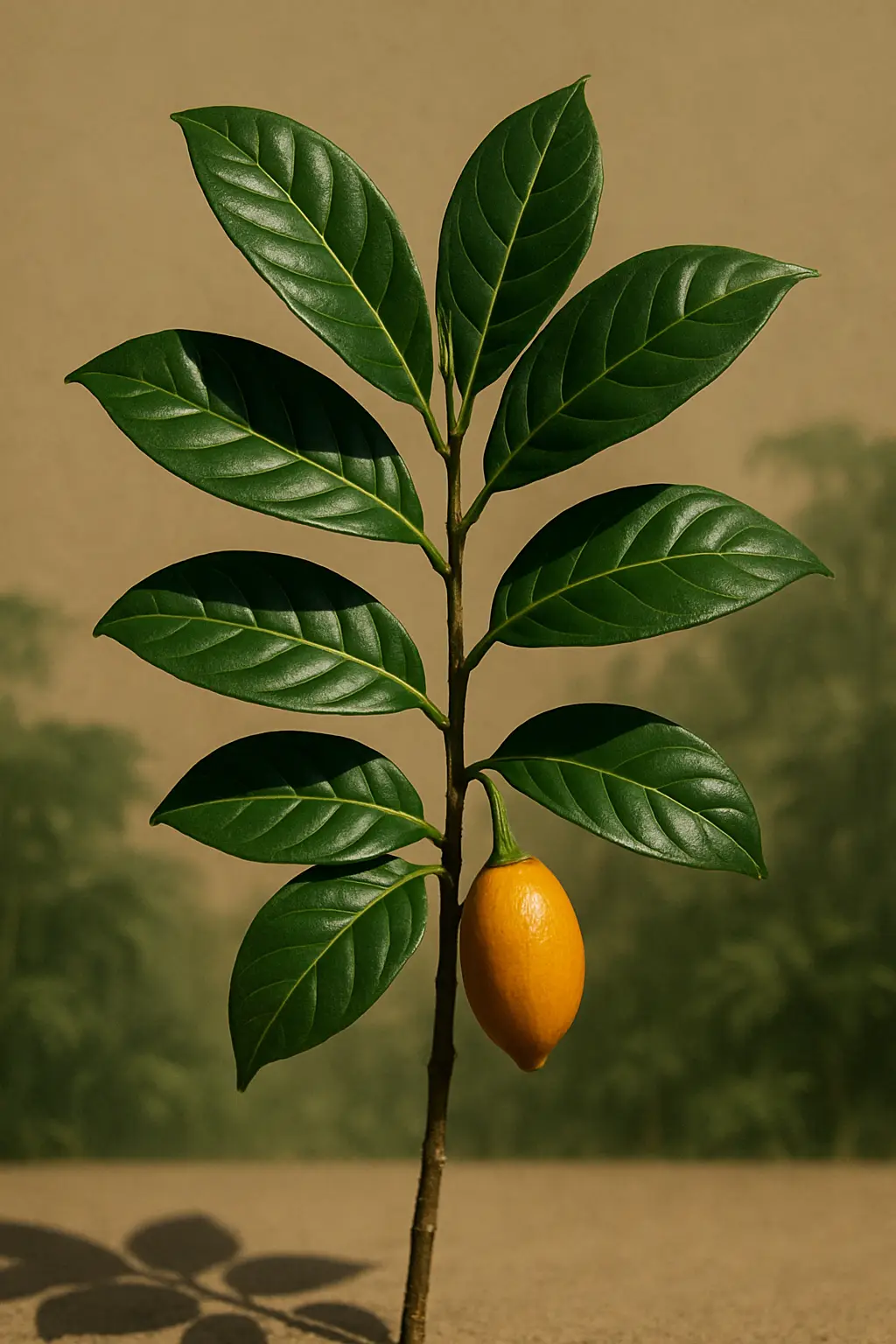 Botanical detail accompanying discussion of pharmacology and safety