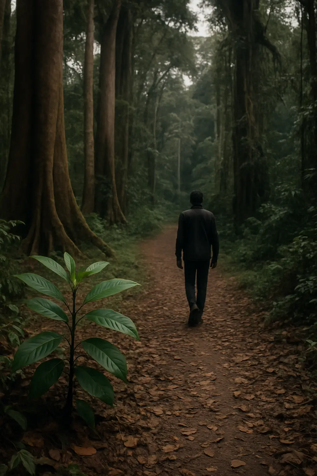 A contemplative natural scene representing research, perspective, and careful evaluation