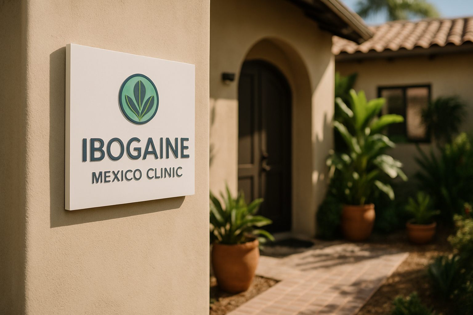 Quiet clinical setting in Mexico representing ibogaine care with medical supervision