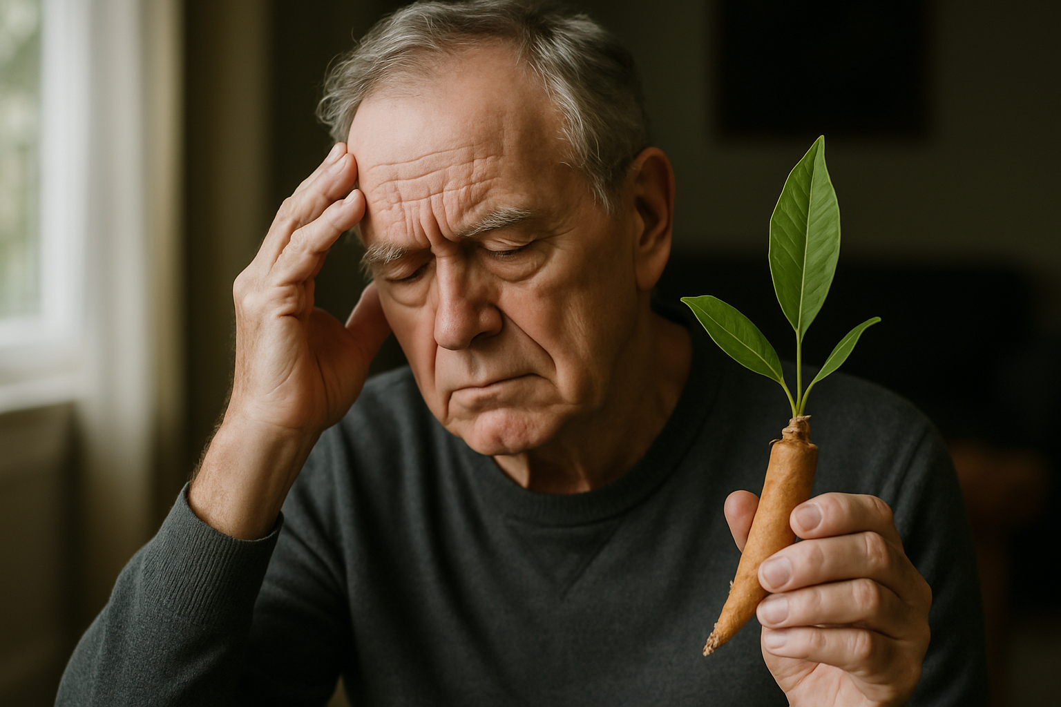 Full-bleed moody image setting an investigative tone for an in-depth analysis of ibogaine and Parkinson’s disease.