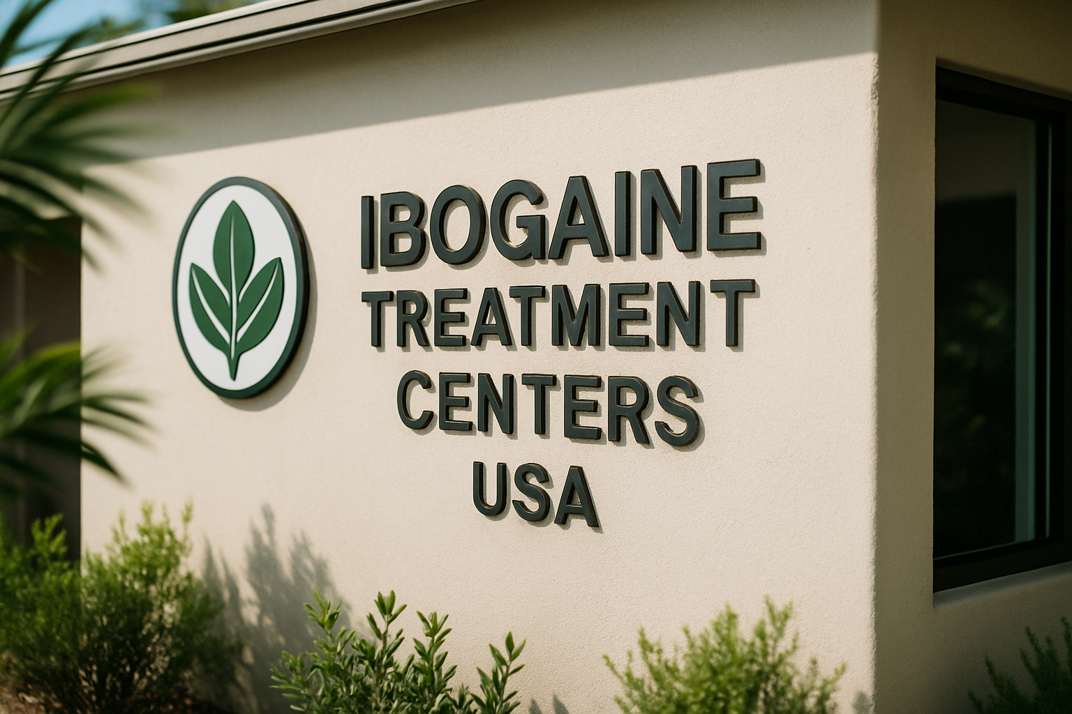 Editorial photo illustrating U.S. policy context and clinical monitoring for ibogaine therapy
