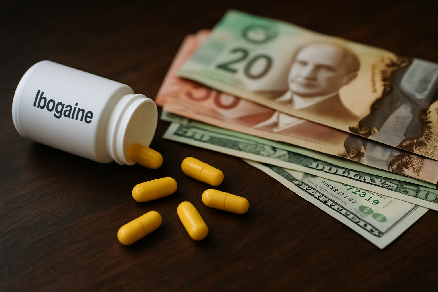A calm clinic reception and consultation area for planning ibogaine treatment in Canada Cost