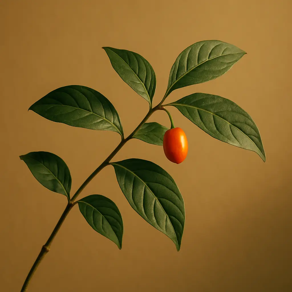 Contemplative visual accompanying an evidence-focused review of ibogaine safety and anxiety
