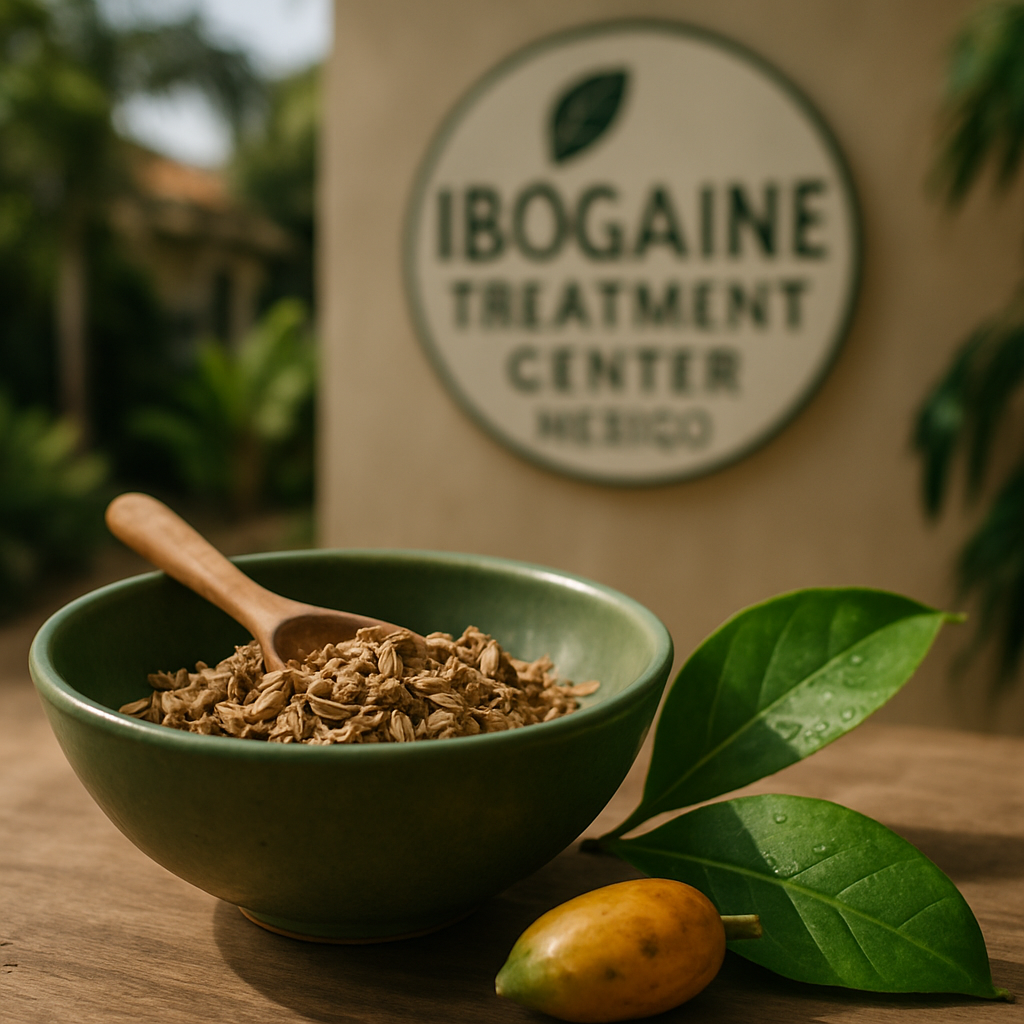 Serene Mexican coastline illustrating the calm retreat environments common to ibogaine clinics