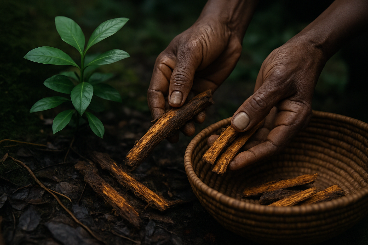 A quiet natural setting reflecting the need for calm, careful consideration around ibogaine treatment for alcohol