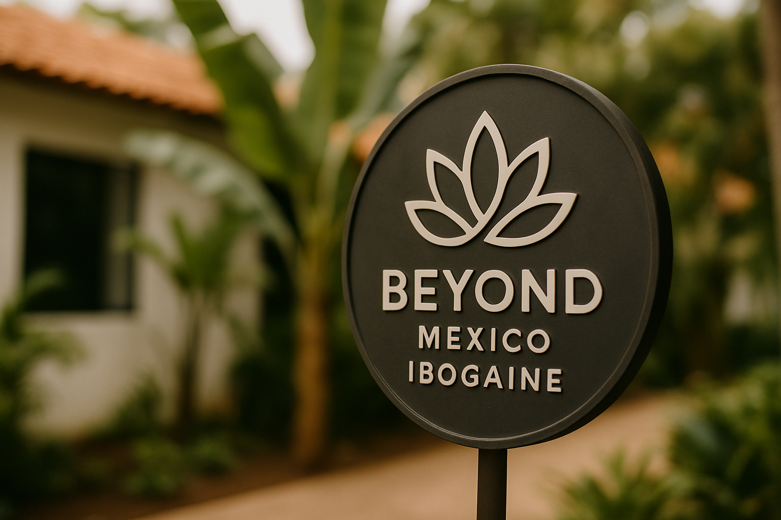 Gradient mesh visual anchoring the Beyond Mexico Ibogaine topic, symbolising global access, safety and clinical evolution
