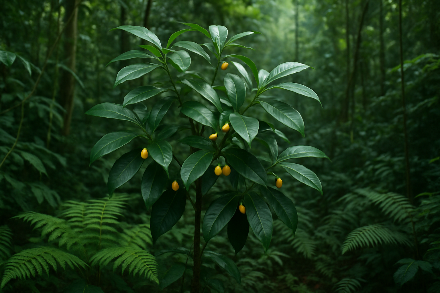 Contemplative natural setting framing the uncertainty around ibogaine and depression