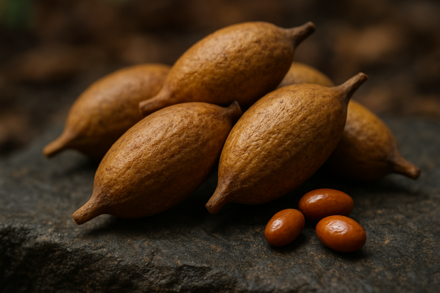 Natural root and botanical setting reflecting the origins of ibogaine treatment research