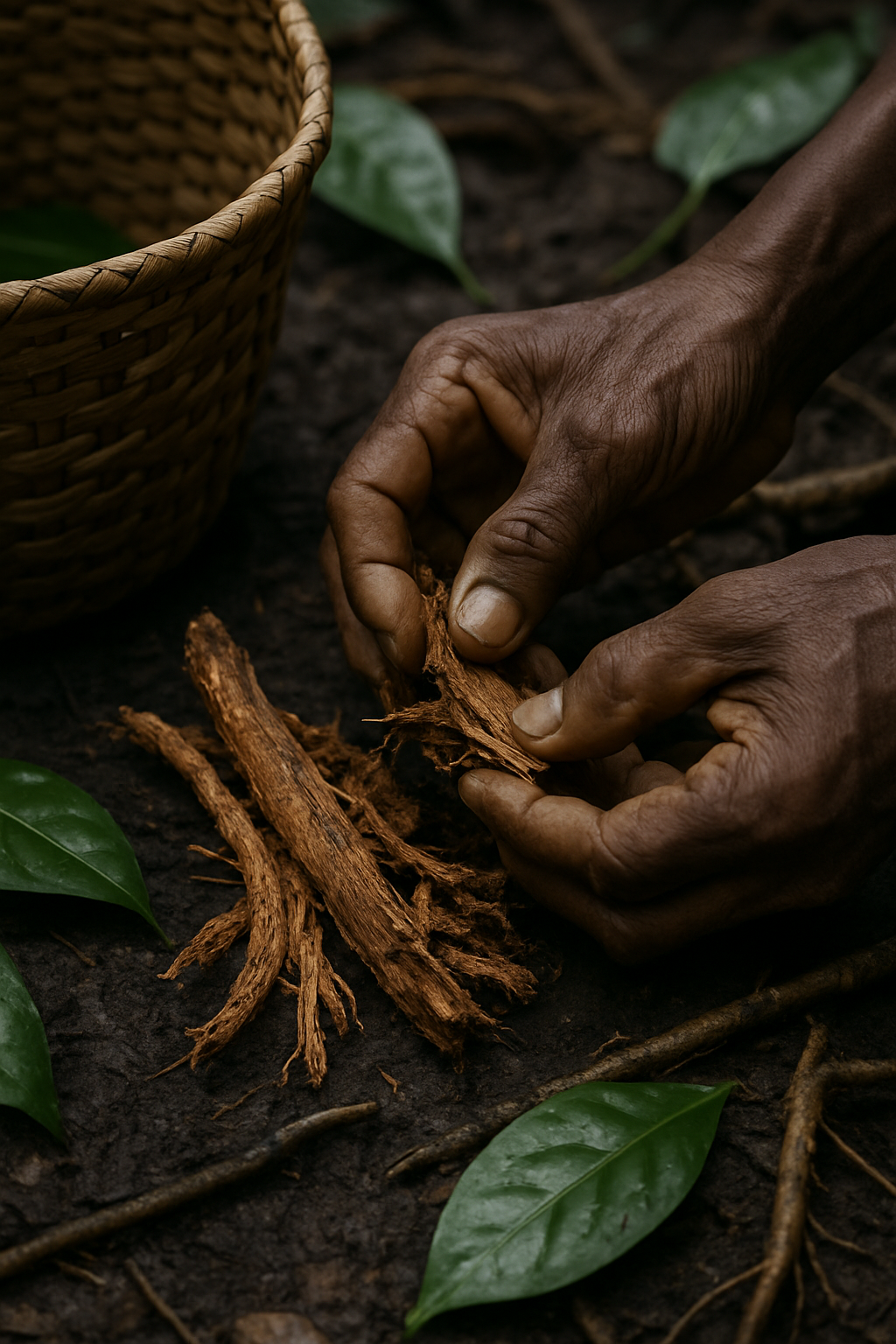 Hands and human presence representing the personal stakes of ibogaine treatment decisions