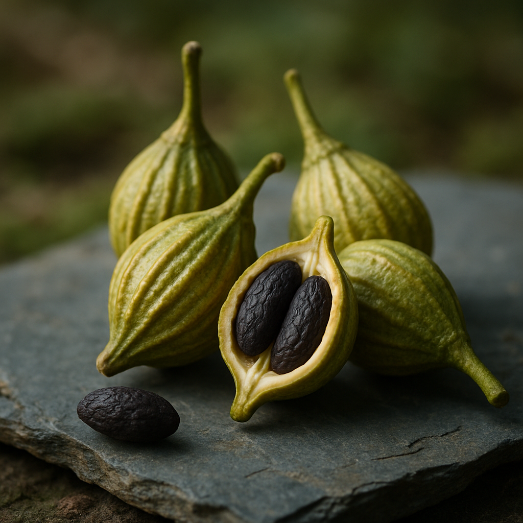Close-up natural detail reflecting the careful preparation involved in an ibogaine retreat