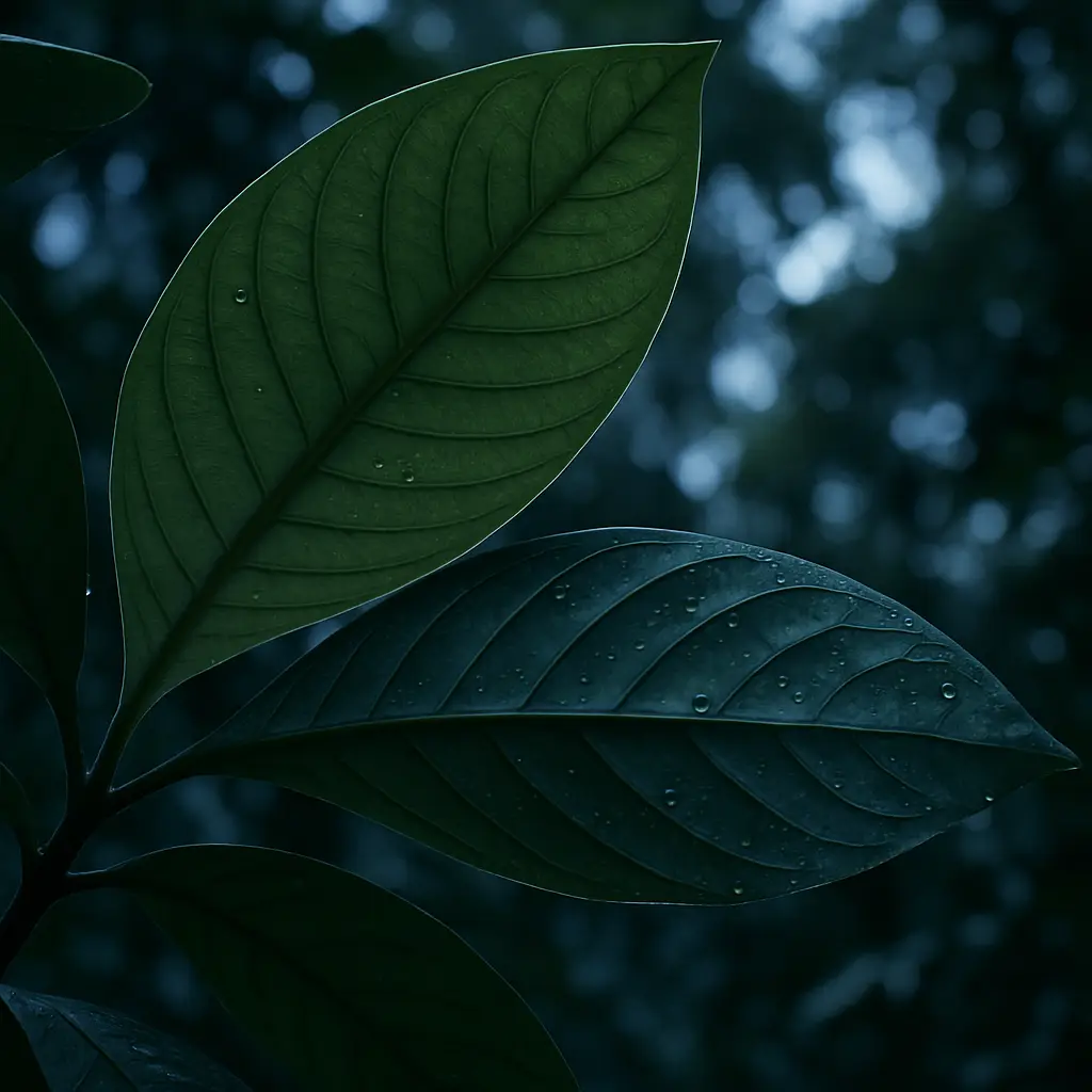 Close view of botanical materials accompanying the distinction between ayahuasca and ibogaine