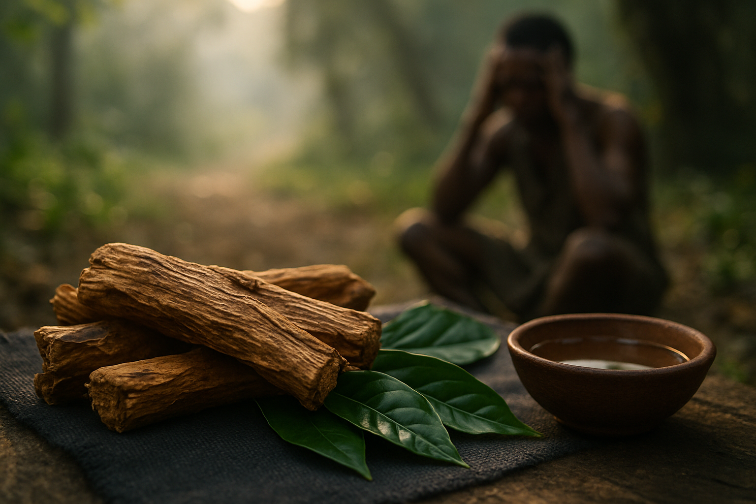 Quiet natural-light setting accompanying information about ibogaine side effects