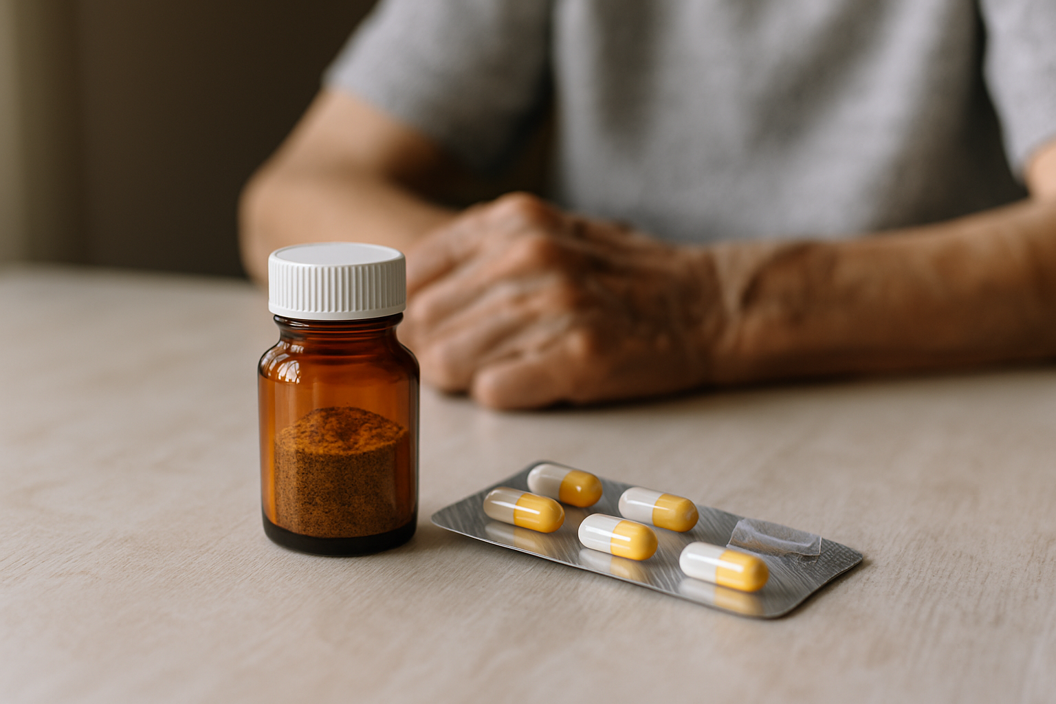 Editorial visual illustrating ibogaine’s speculative connection to dementia research and cognitive recovery.