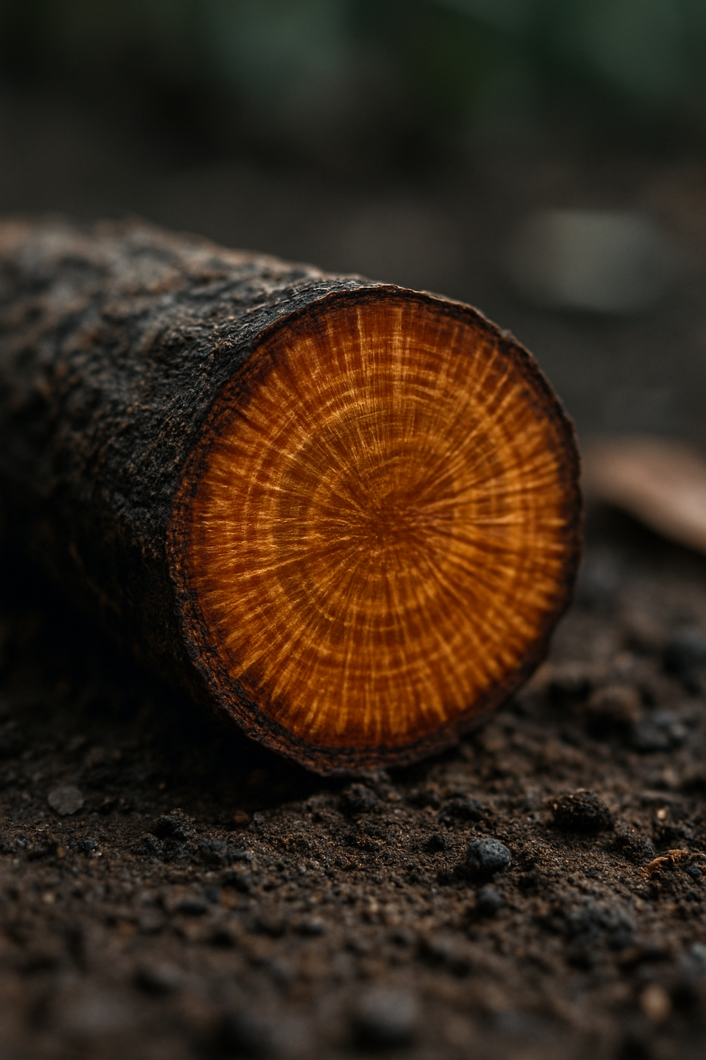 Close-up visual accompanying the discussion of McGregor’s public ibogaine account