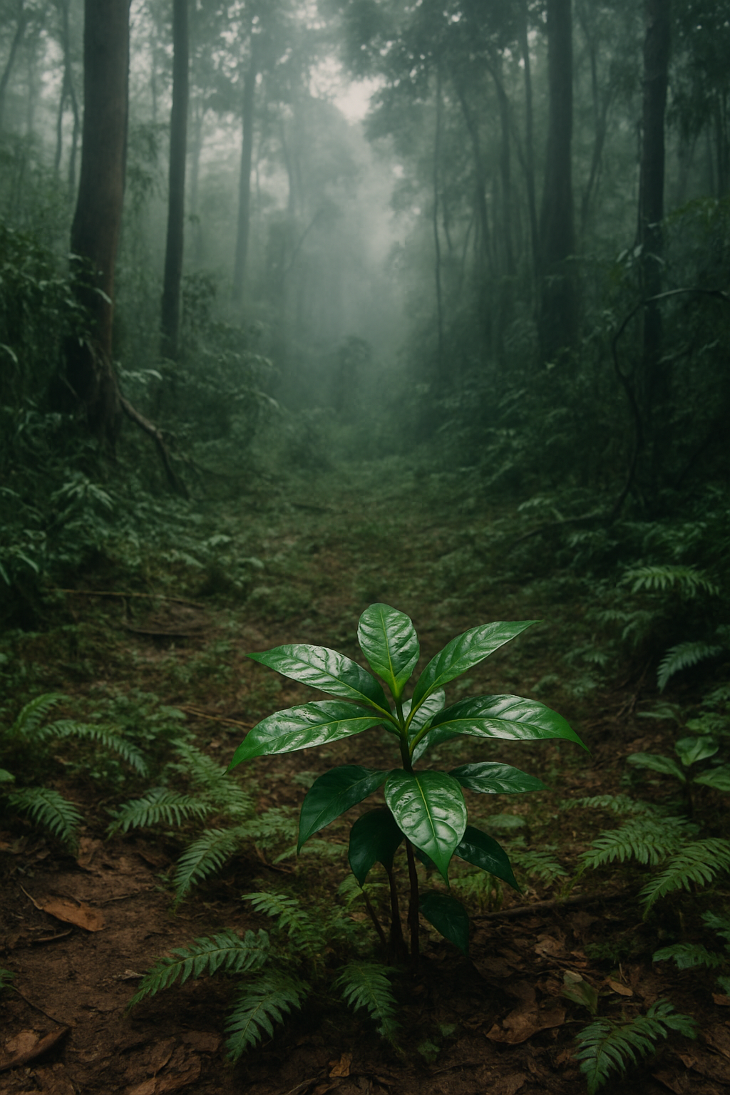 Close detail suggesting the careful observation used in clinical ibogaine research