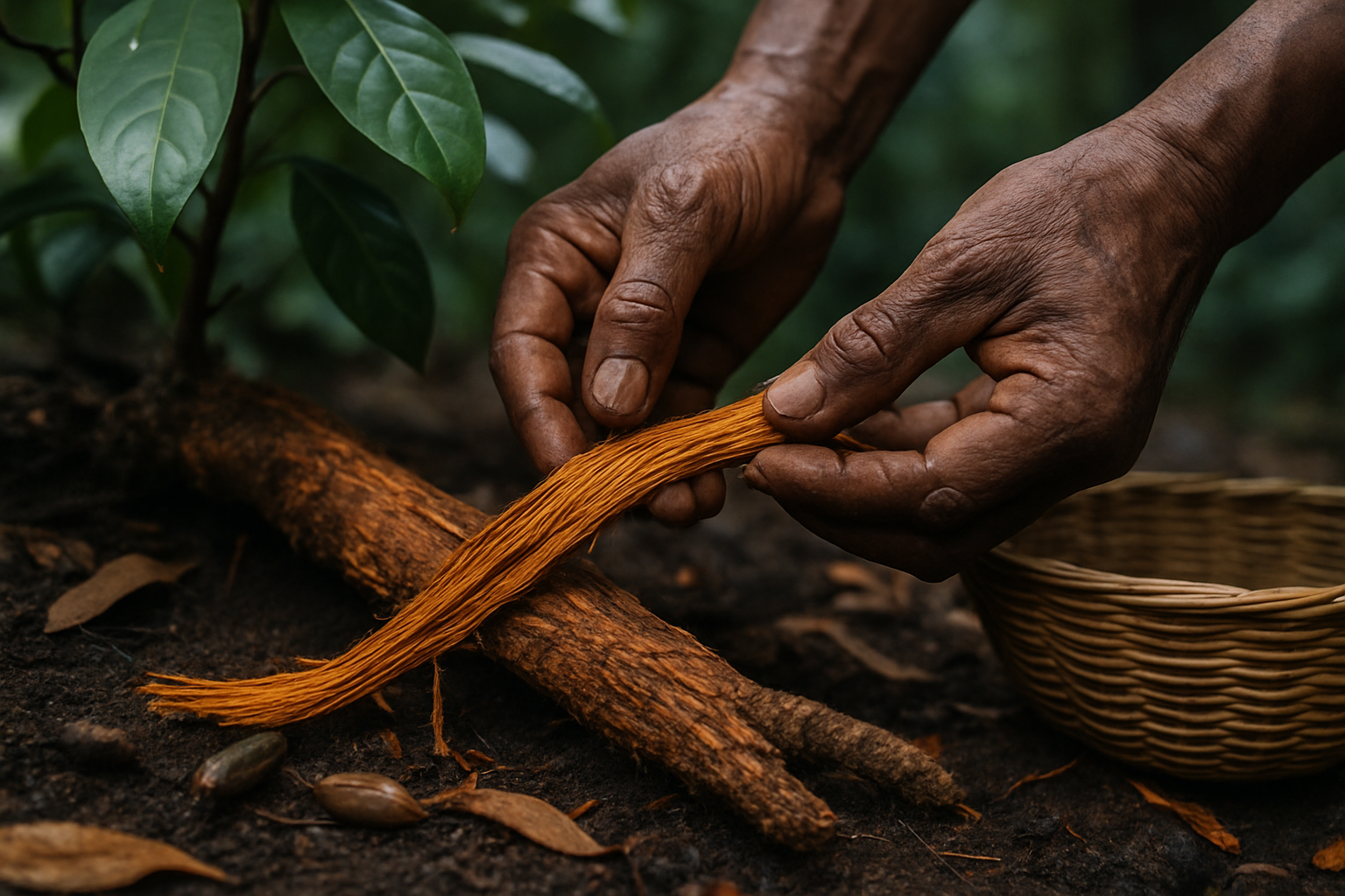 Contemplative natural setting accompanying an introduction to ibogaine and addiction recovery