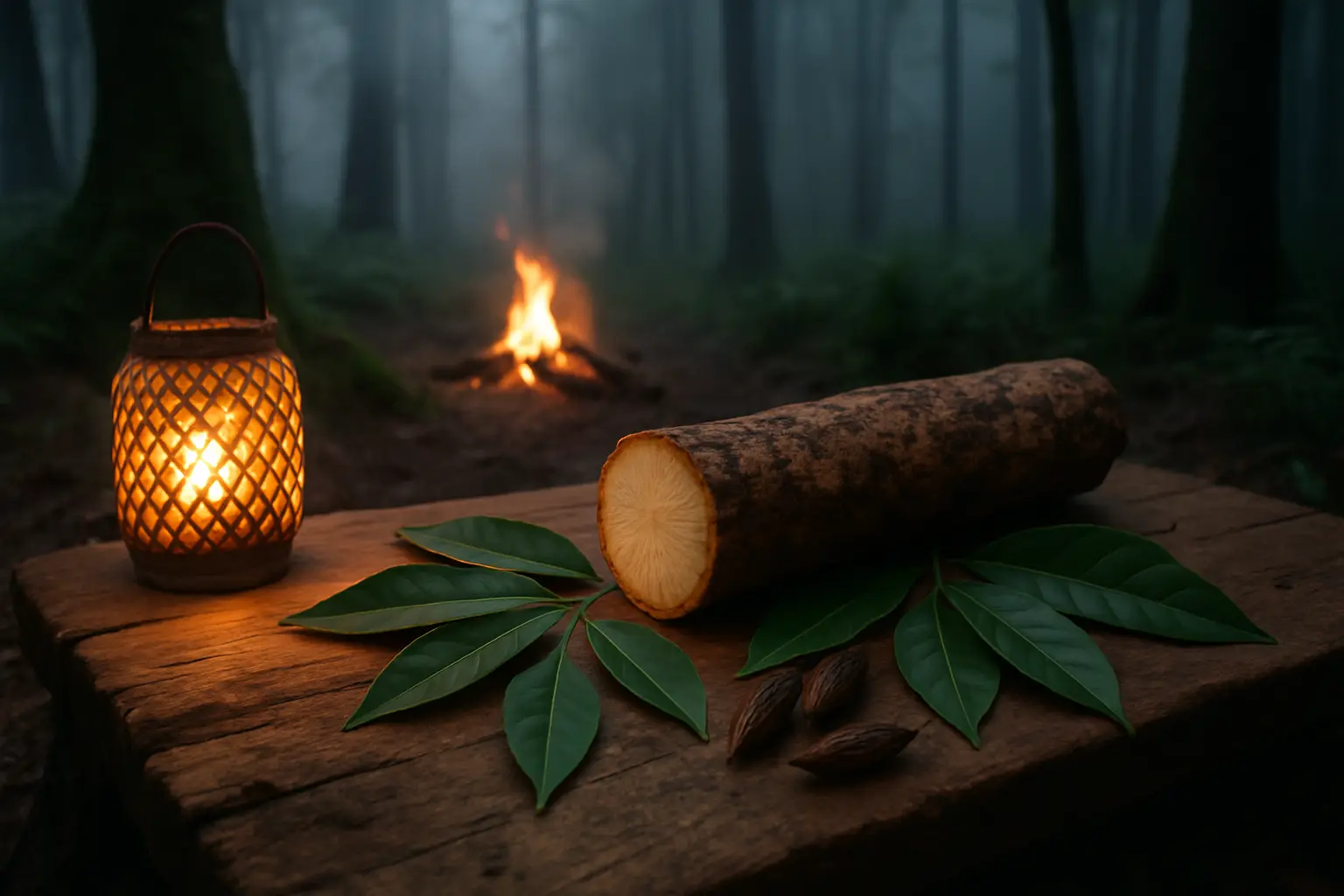 Natural setting introducing a plain-language discussion of ibogaine