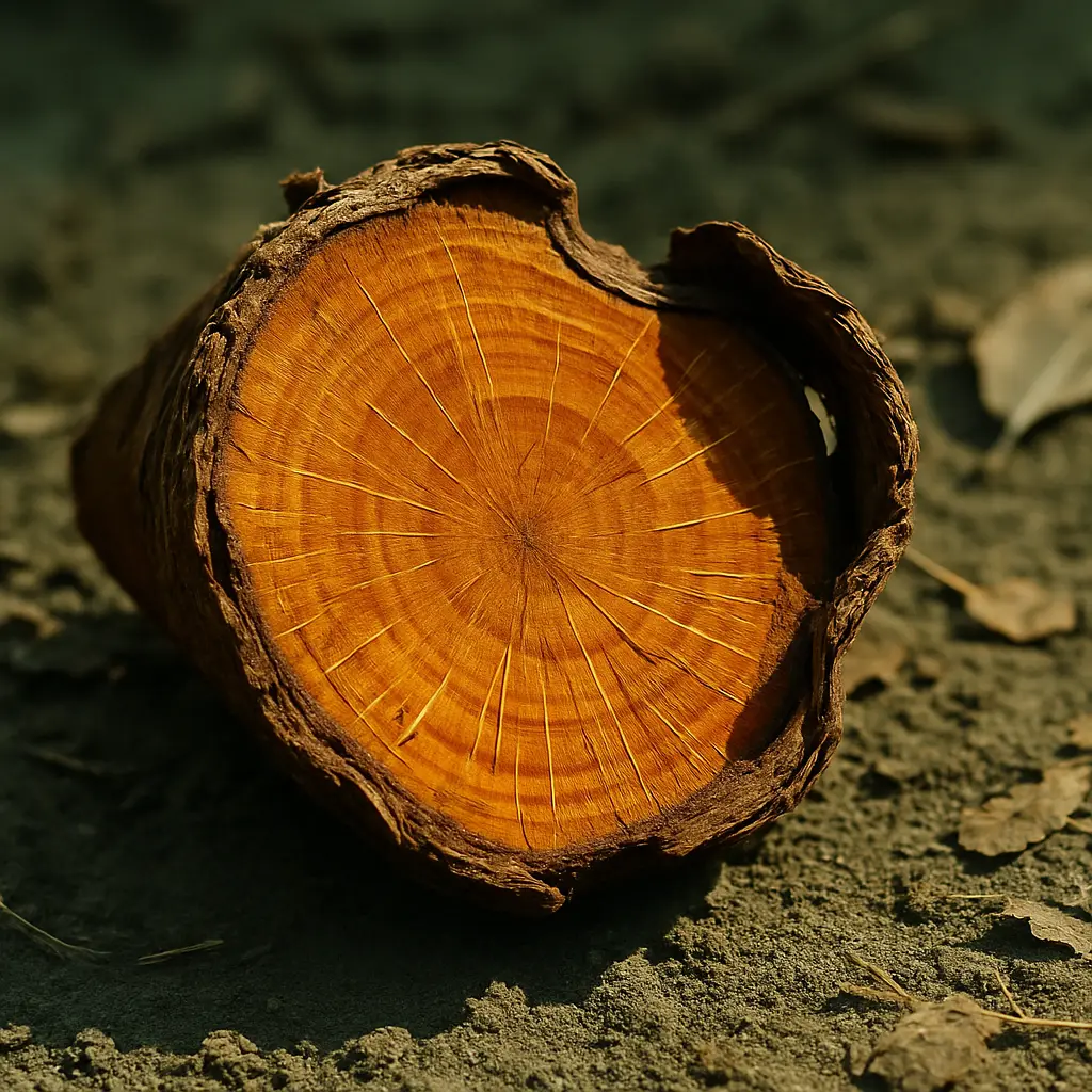 Close detail related to the botanical roots of ibogaine