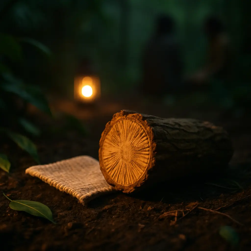 Close study of natural material reflecting ibogaine's plant-derived context