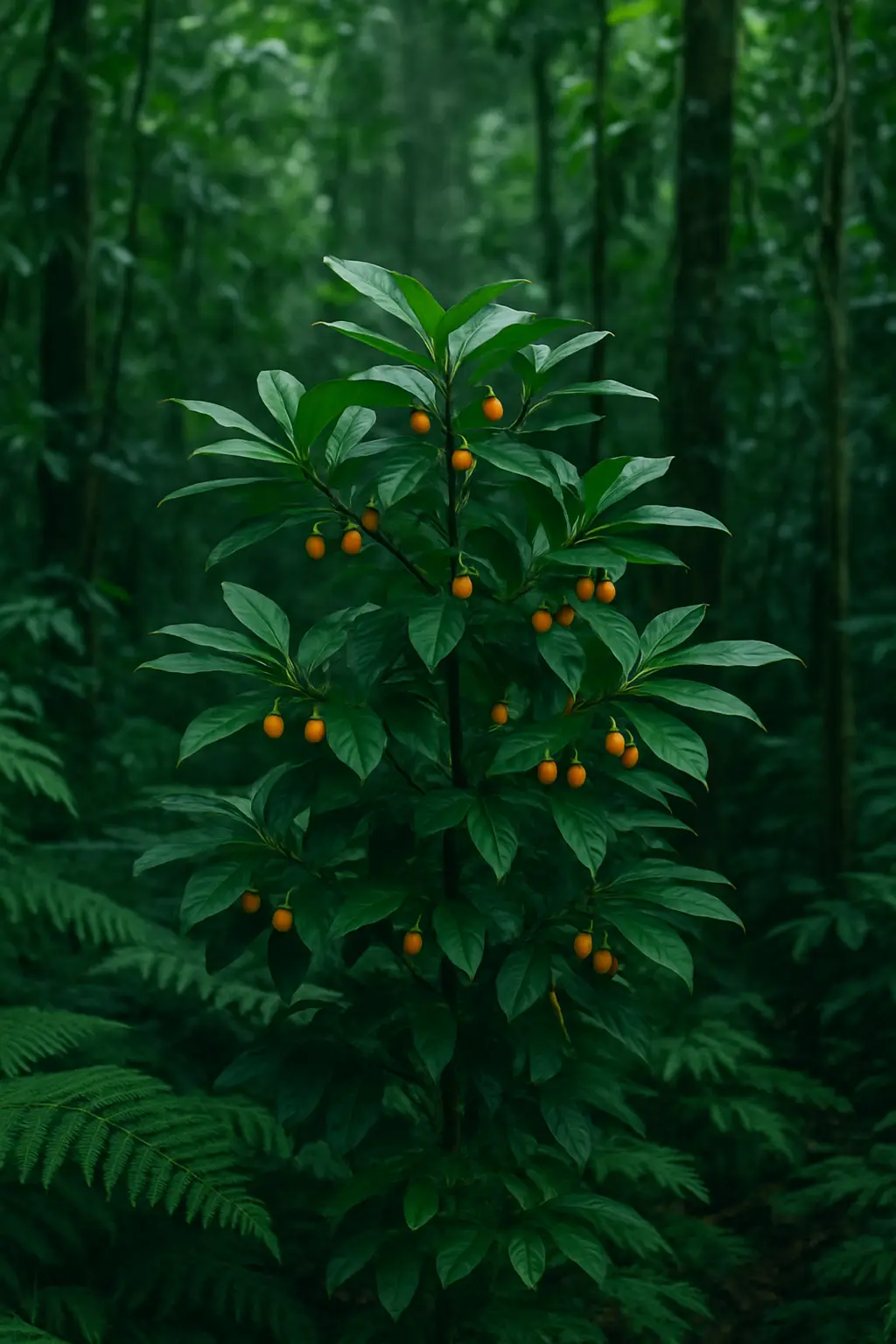 Quiet natural setting reflecting the need for caution when considering ibogaine safety