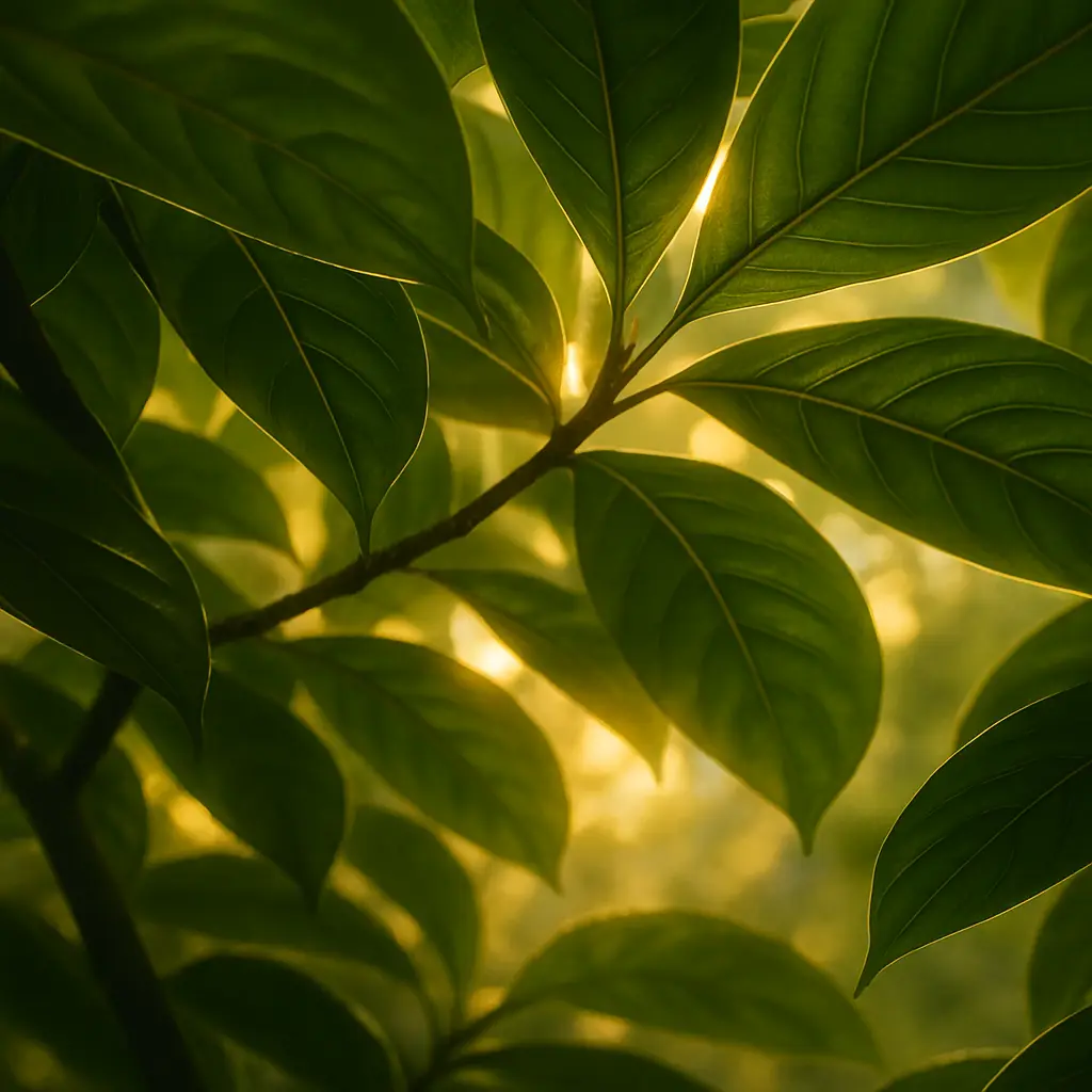 Natural botanical detail accompanying the discussion of ibogaine research evidence