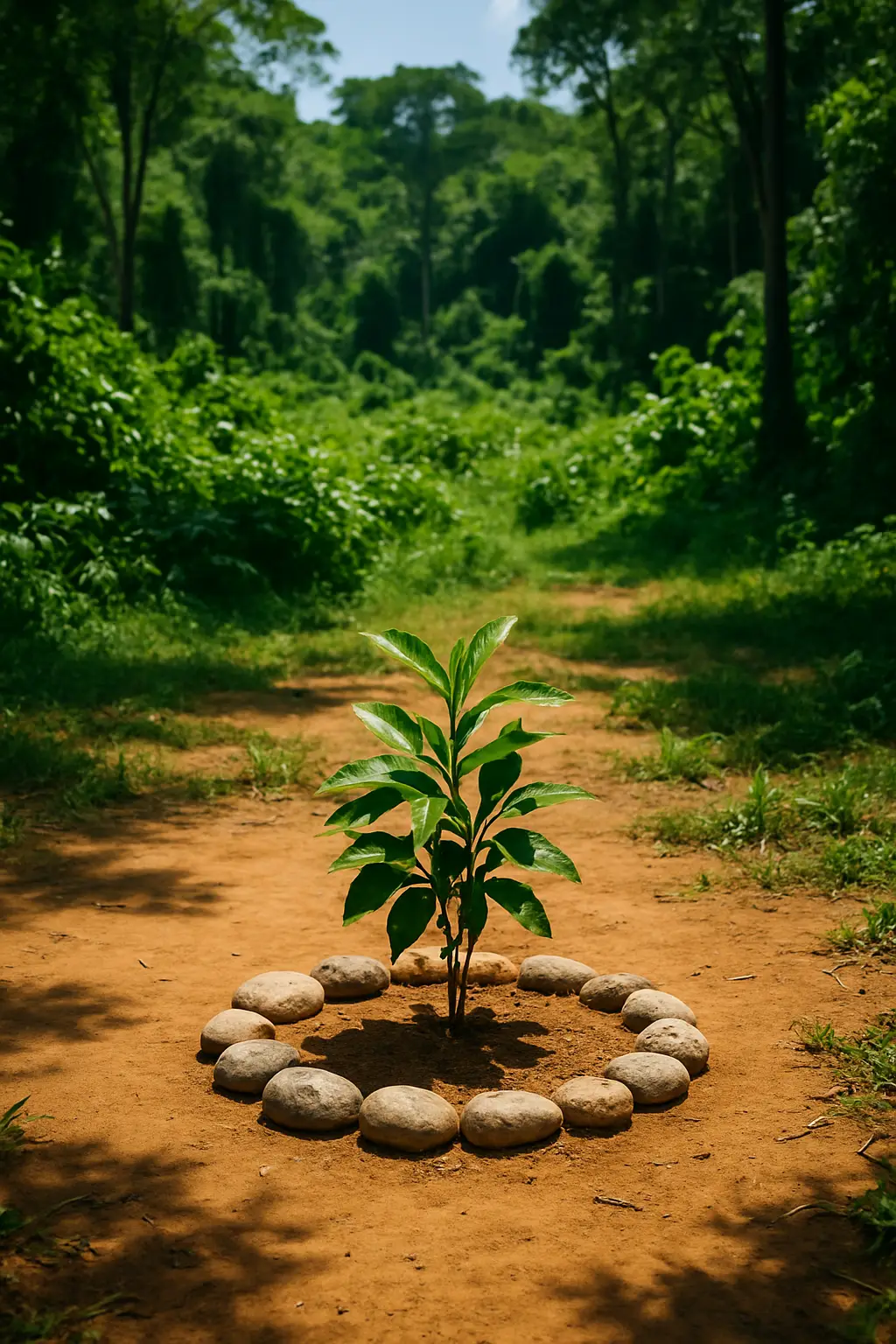 Symbolic still-life reflecting careful consideration around medically supervised ibogaine treatment