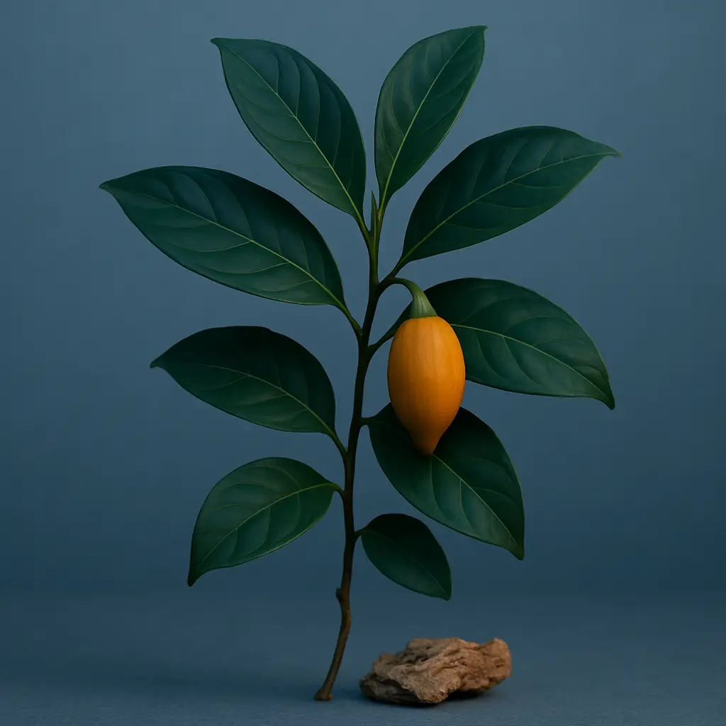 Symbolic still-life representing careful evaluation of ibogaine claims and evidence