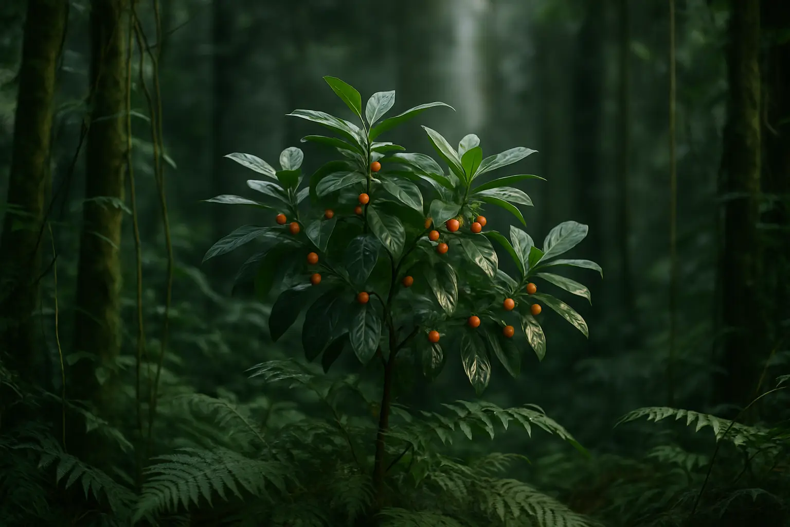 Natural environment illustrating the wider context for ibogaine and neuroplasticity research