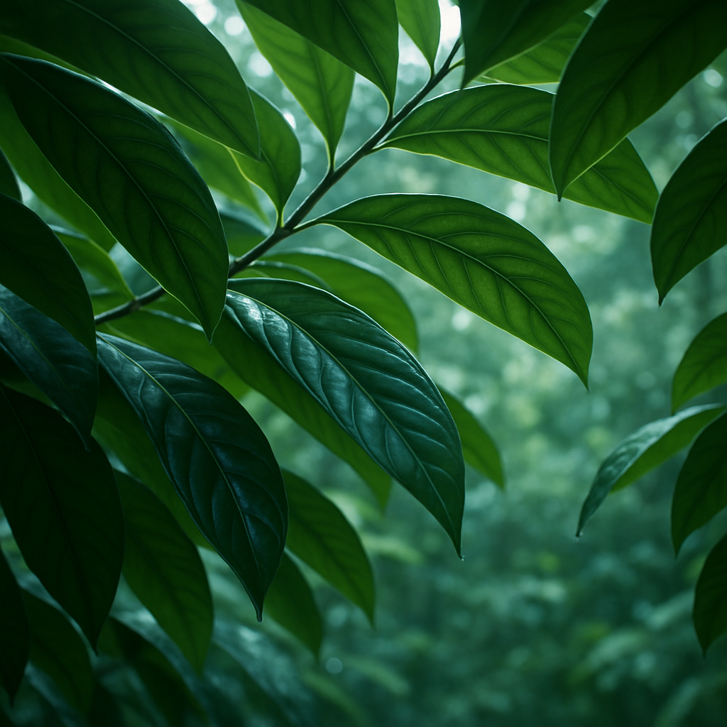 Close-up natural detail connected to ibogaine treatment preparation
