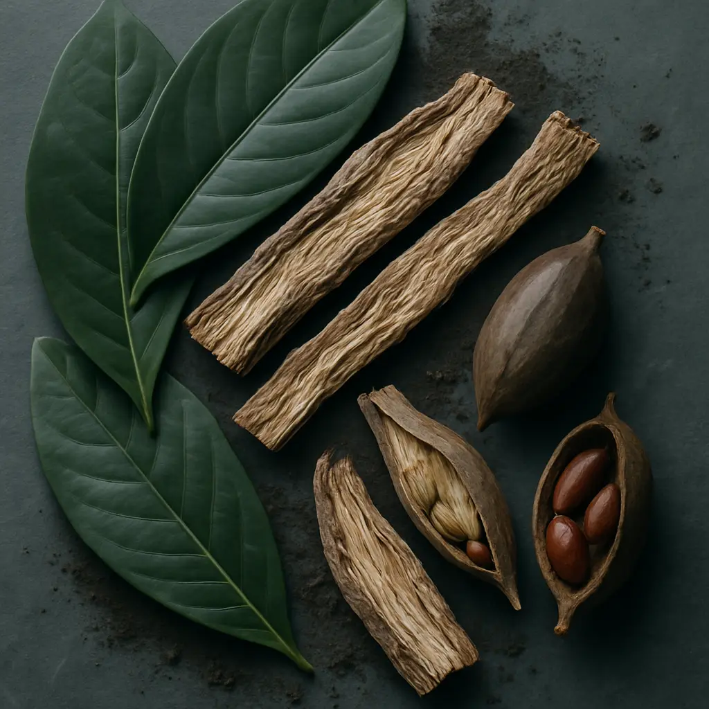 Close-up visual detail accompanying a discussion of ibogaine research oversight