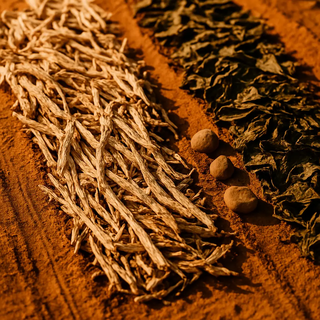 A natural still life suggesting deliberation and preparation before a health decision