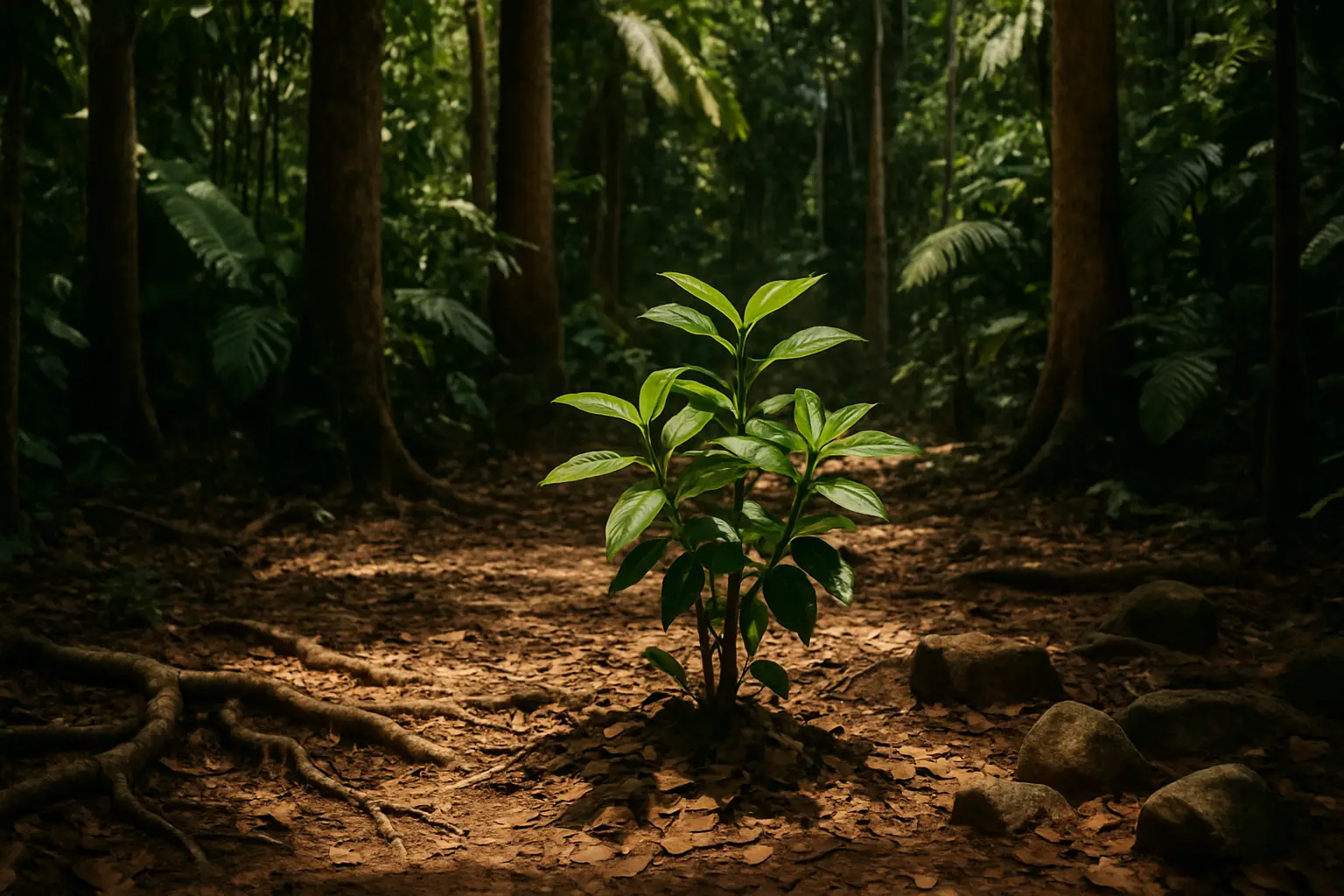 Calm interior setting illustrating the need for careful observation in ibogaine research contexts