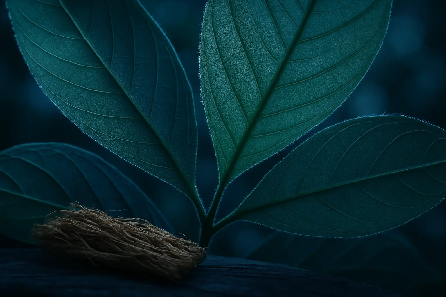 Natural detail associated with plant medicine and careful research interpretation