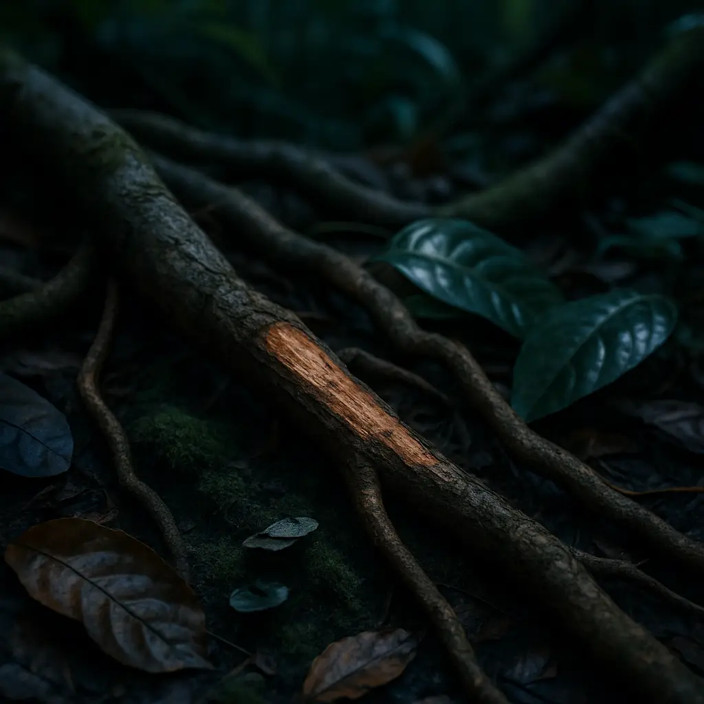 Natural texture representing careful consideration of ibogaine and recovery