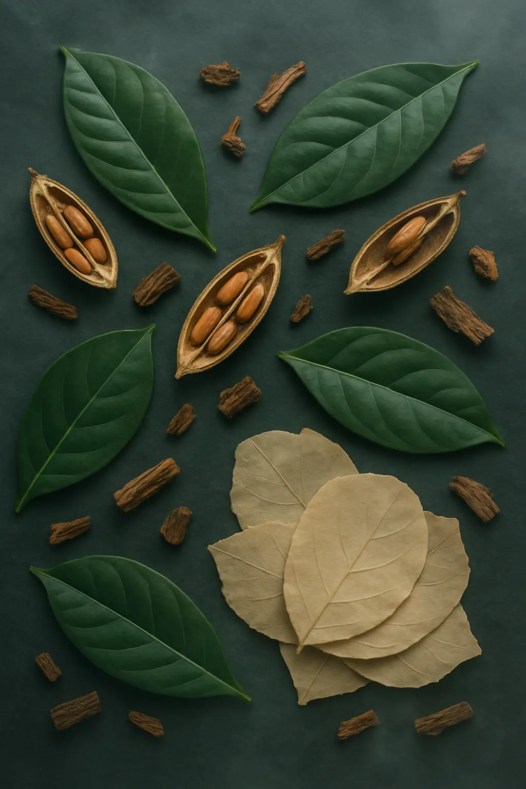 Close detail of notes and reference material for evaluating ibogaine experience accounts