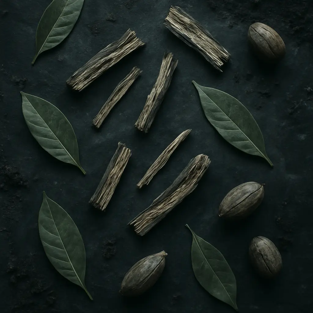 Clinical-style detail image accompanying an evidence-focused discussion of ibogaine health risks