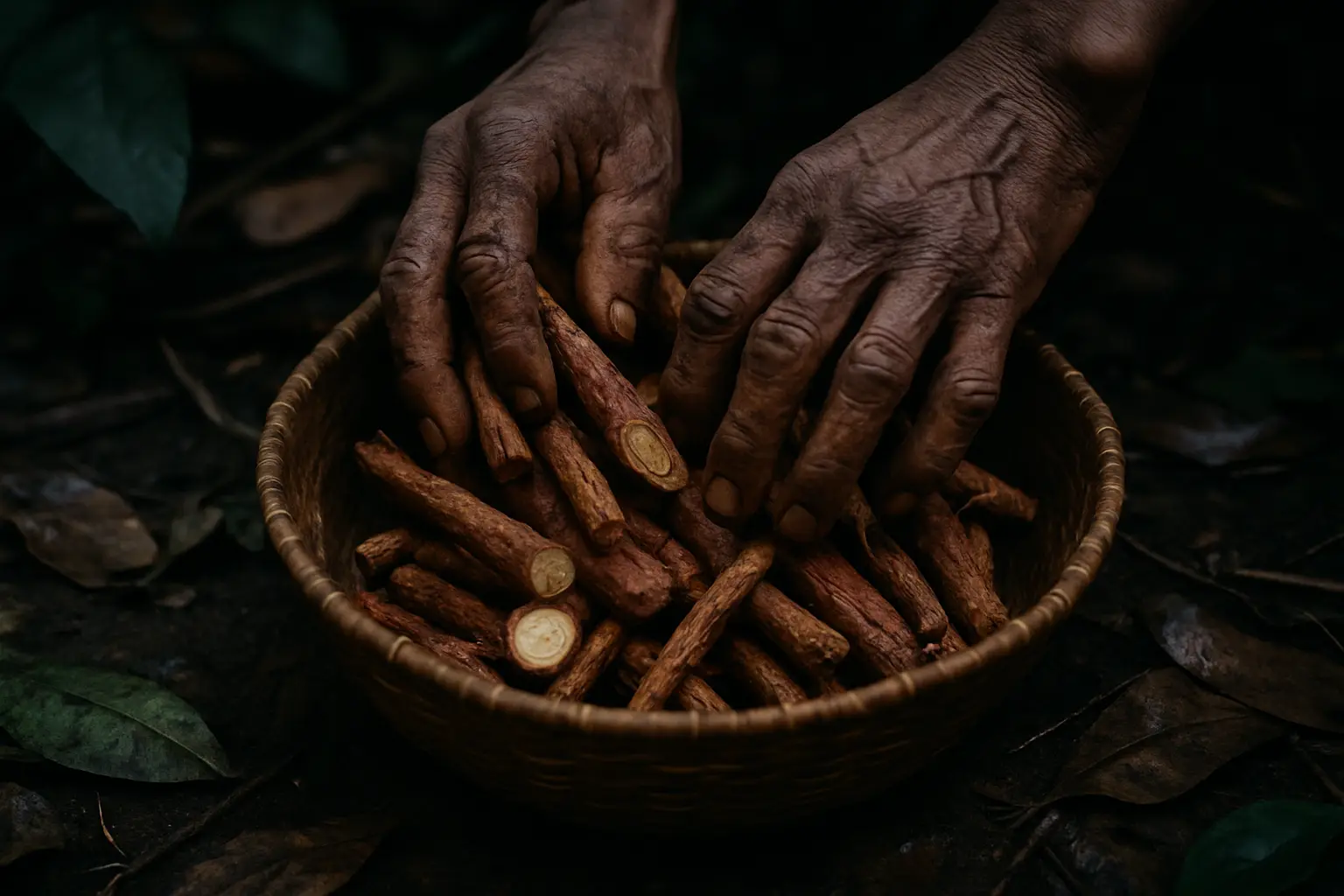 Natural setting accompanying an evidence-aware guide to ibogaine neuropharmacology