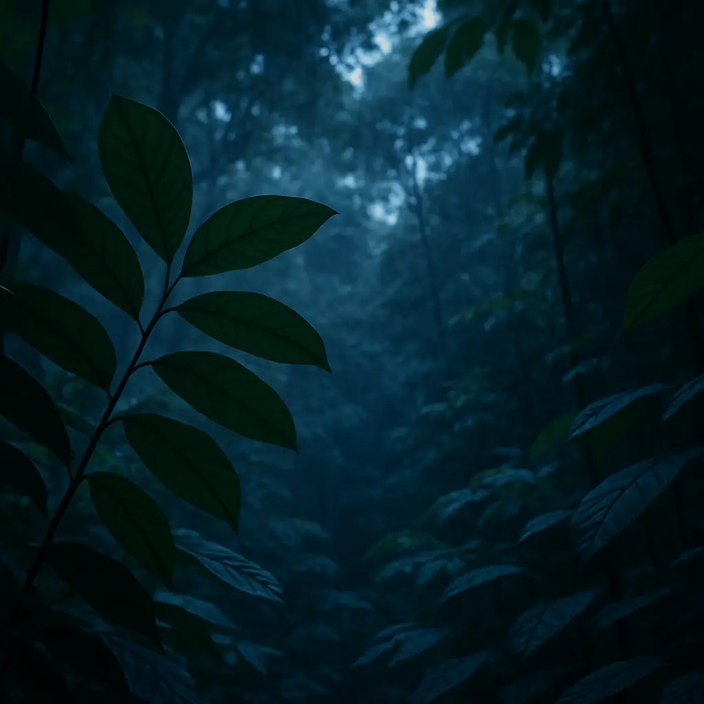 Botanical setting accompanying information about careful risk assessment and substance uncertainty