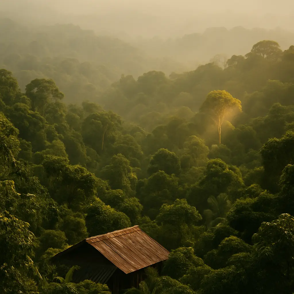 Thai wellness environment accompanying discussion of ibogaine treatment and recovery