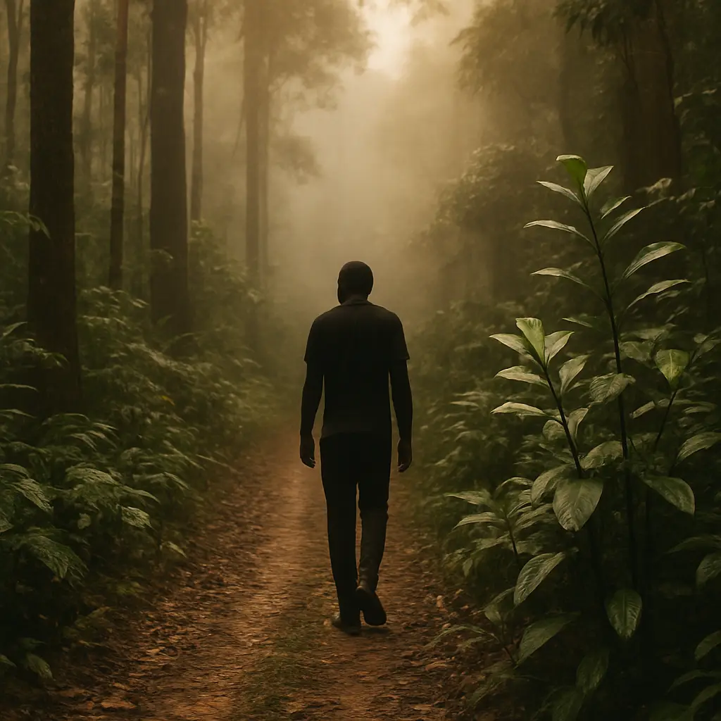 Natural-light detail beside discussion of informal microdose ibogaine reports