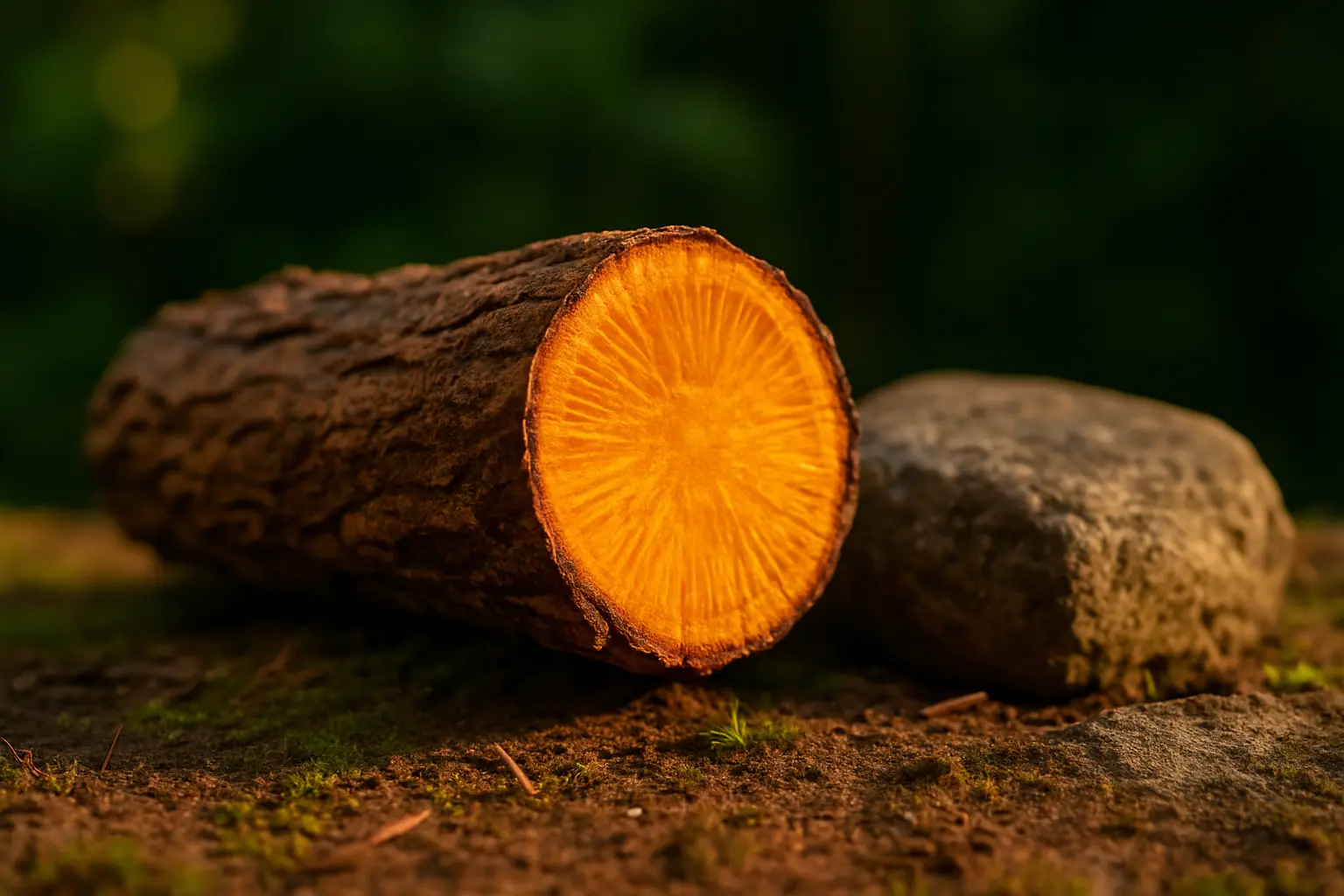 Warm, contemplative setting introducing careful questions about ibogaine treatment